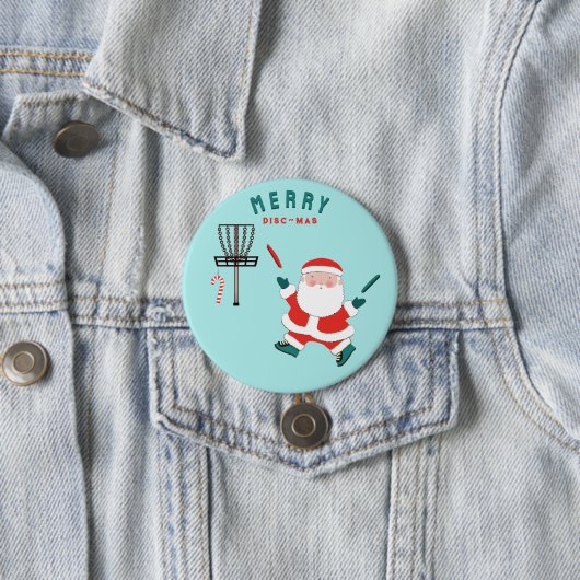 Badge Rond 7,6 Cm Disque Golf Stocking Stuffers (En situation)