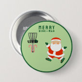 Badge Rond 7,6 Cm Disque Golf Stocking Stuffers (Devant & derrière)