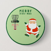Badge Rond 7,6 Cm Disque Golf Stocking Stuffers (Devant)