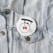Badge Rond 7,6 Cm Docteur rêveur 14 (En situation)
