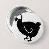 Badge Rond 7,6 Cm Dodo Bird (Devant & derrière)