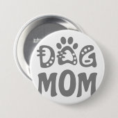 Badge Rond 7,6 Cm Dog (Devant & derrière)