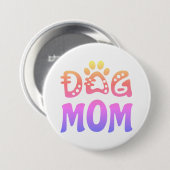 Badge Rond 7,6 Cm Dog (Devant & derrière)