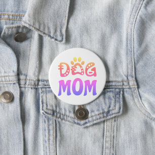 Badge Rond 7,6 Cm Dog