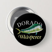 Badge Rond 7,6 Cm Dorado Whisperer Dark (Devant & derrière)