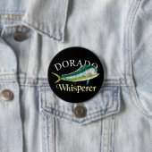 Badge Rond 7,6 Cm Dorado Whisperer Dark (En situation)