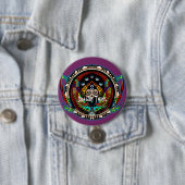 Badge Rond 7,6 Cm Dragon Twins (En situation)