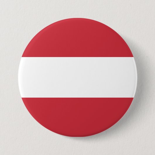 Badge Rond 7,6 Cm Drapeau autrichien (Devant)