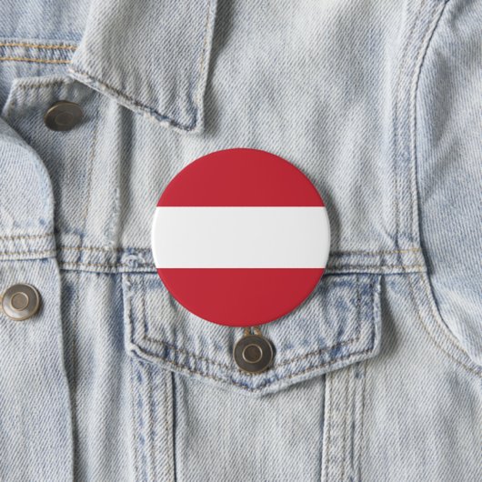 Badge Rond 7,6 Cm Drapeau autrichien (En situation)