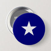 Badge Rond 7,6 Cm Drapeau bleu Bonnie (Devant & derrière)