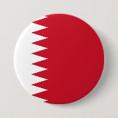 Badge Rond 7,6 Cm Drapeau de Bahreïn (Devant)
