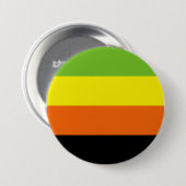 Badge Rond 7,6 Cm Drapeau de fierté aromantique (Devant & derrière)