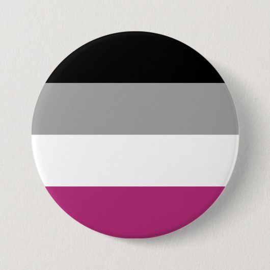 Badge Rond 7,6 Cm Drapeau de fierté gynéphile (Devant)
