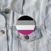 Badge Rond 7,6 Cm Drapeau de fierté gynéphile (En situation)