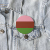 Badge Rond 7,6 Cm Drapeau de fierté gynosexuelle (En situation)