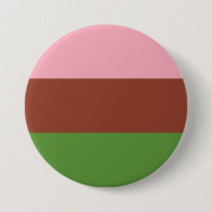 Badge Rond 7,6 Cm Drapeau de fierté gynosexuelle
