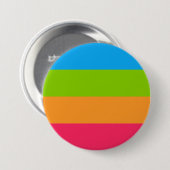 Badge Rond 7,6 Cm Drapeau de fierté Panoromantique (Devant & derrière)