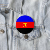 Badge Rond 7,6 Cm Drapeau de fierté polyamour (En situation)