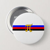 Badge Rond 7,6 Cm Drapeau de fierté polyamoureuse (Devant & derrière)