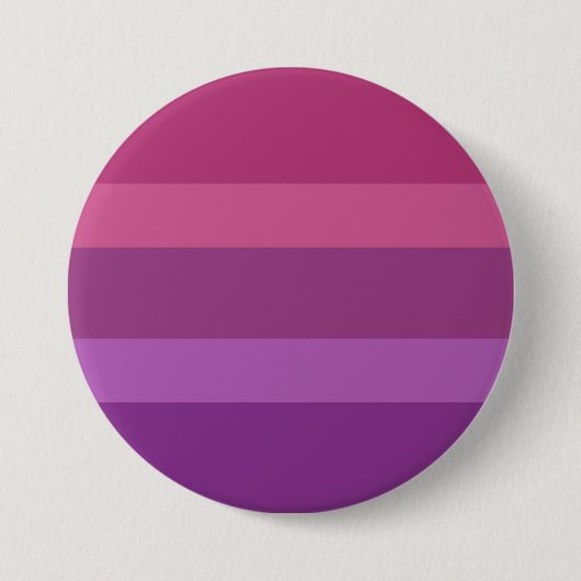 Badge Rond 7,6 Cm Drapeau de la fierté Aceflux (Devant)