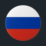 Badge Rond 7,6 Cm Drapeau de la Russie<br><div class="desc">Bouton rond du drapeau de la Russie. Vous pouvez ajouter votre propre texte ou graphique en cliquant sur "customiser plus loin".</div>