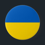 Badge Rond 7,6 Cm Drapeau de l'Ukraine - П р а п о к р У  de  de<br><div class="desc">Drapeau de l'Ukraine - П р а п о к р У  de  de</div>