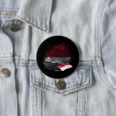 Badge Rond 7,6 Cm Drapeau de Monaco (En situation)