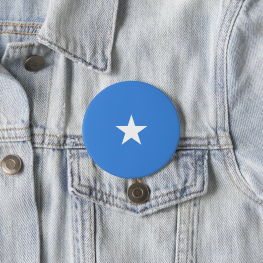 Badge Rond 7,6 Cm Drapeau de Somalie (En situation)