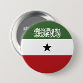 Badge Rond 7,6 Cm Drapeau du Somaliland (Devant & derrière)
