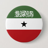 Badge Rond 7,6 Cm Drapeau du Somaliland (Devant)