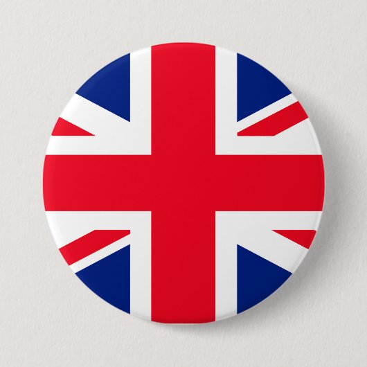 Badge Rond 7,6 Cm Drapeau Union Jack du Royaume-Uni (Devant)