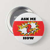 Badge Rond 7,6 Cm Drink2Drop (Devant & derrière)
