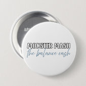 Badge Rond 7,6 Cm Drôle comptable Halloween - Monster Mash (Devant & derrière)