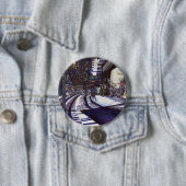 Badge Rond 7,6 Cm Dusting the Piano (En situation)