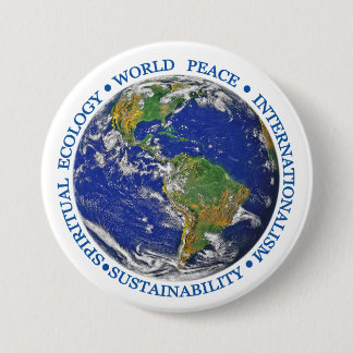 BADGE ROND 7,6 CM EARTHOPIE
