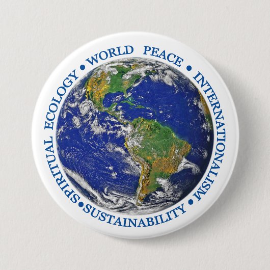 BADGE ROND 7,6 CM EARTHOPIE (Devant)