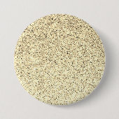 Badge Rond 7,6 Cm Éclaircissements de parties scintillant douce Gold (Devant)