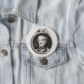 Badge Rond 7,6 Cm Edgar Allan Poe (En situation)