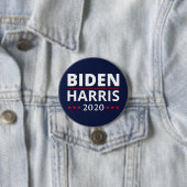 Badge Rond 7,6 Cm Election 2020 - Biden Harris II (En situation)