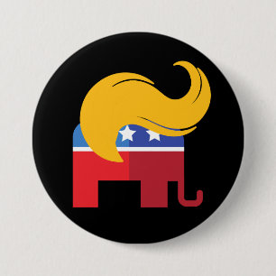 Badge Rond 7,6 Cm Élection présidentielle de Trump en 2024