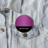 Badge Rond 7,6 Cm Élégant Violet (En situation)
