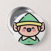 Badge Rond 7,6 Cm elfe (Devant & derrière)