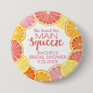 Badge Rond 7,6 Cm Elle a trouvé sa Baby Shower de mariage