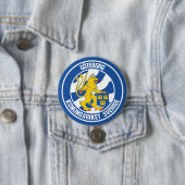 Badge Rond 7,6 Cm Emblème rond de Göteborg (En situation)