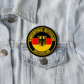 Badge Rond 7,6 Cm Emblème rond de l'Allemagne (En situation)
