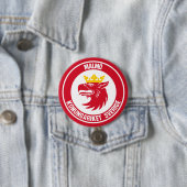 Badge Rond 7,6 Cm Emblème rond de Malmö (En situation)