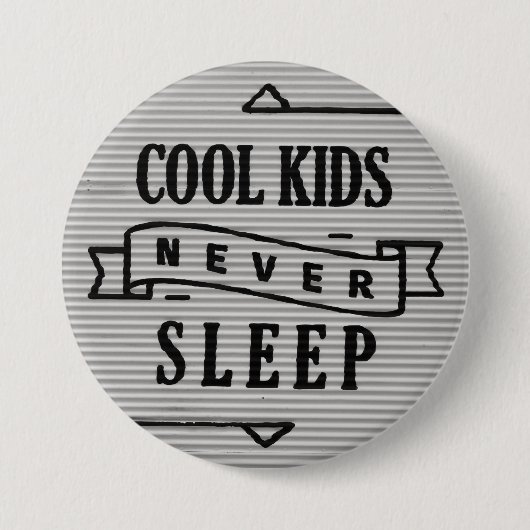Badge Rond 7,6 Cm Enfants cool (Devant)