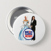 Badge Rond 7,6 Cm Enfin, l'Épouse ! (Devant & derrière)
