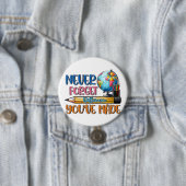 Badge Rond 7,6 Cm Enseignant N'oublie Jamais La Différence Que Vous (En situation)