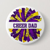 Badge Rond 7,6 Cm Épingle de bouton papa (Devant)